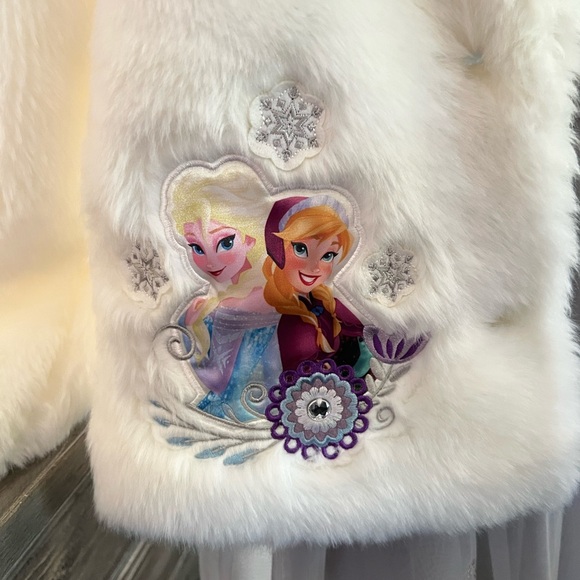 Disney Frozen Fur Jacket - Picture 3 of 3